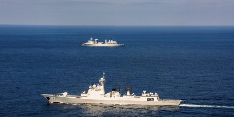 China efectuó maniobras militares alrededor de Taiwán