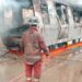 Incendio afectó un tren histórico del Museo de Transporte en Caracas