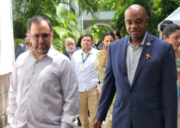 Yván Gil llegó a Colombia y se reunió con el canciller de Petro