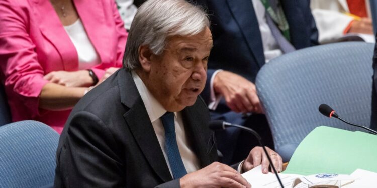Israel prohíbe entrada al país al secretario general de la ONU