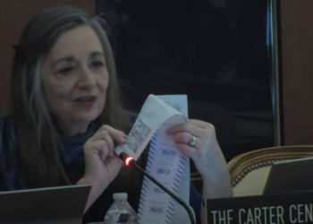 Centro Carter muestra copias originales de actas de elecciones presidenciales en la OEA