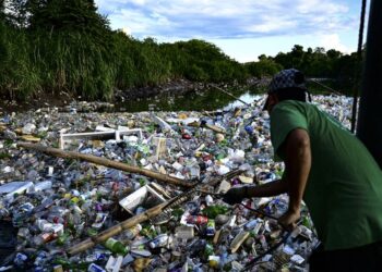 Wanda, la máquina que evita que toneladas de basura lleguen al mar en Panamá