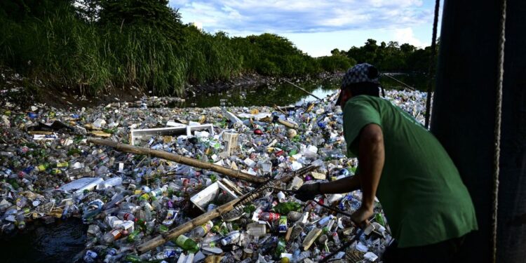 Wanda, la máquina que evita que toneladas de basura lleguen al mar en Panamá