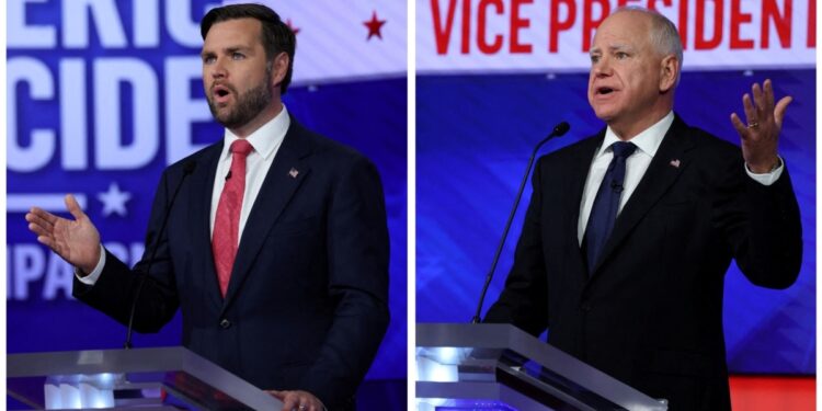 Debate vicepresidencial sin un claro ganador, pero marcadas diferencias destacan analistas