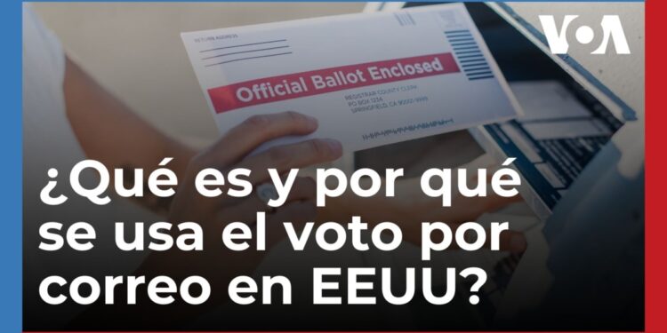¿Quiénes pueden votar por correo postal en las elecciones de EEUU?