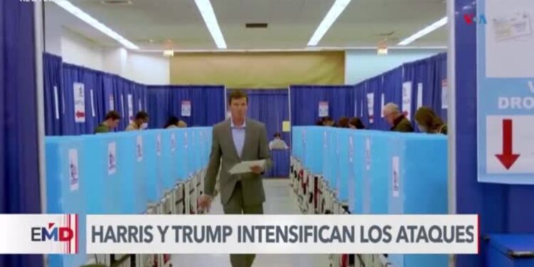 Harris y Trump intensifican los ataques recíprocos en las elecciones