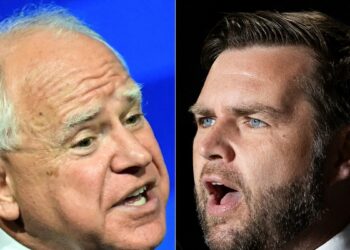 Los candidatos a la vicepresidencia de los EEUU se enfrentarán en un debate televisado