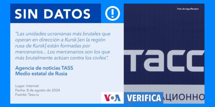 Medios estatales rusos acusan sin fundamento a Ucrania de crueldad hacia los civiles en la región de Kursk