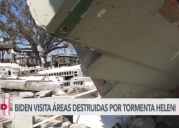 Biden visita áreas de Florida y Georgia devastadas por tormenta Helene