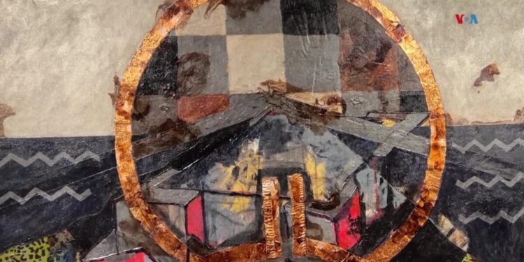 Artista salvadoreño ofrece una mirada a Latinoamérica en Museo de Arte de la OEA