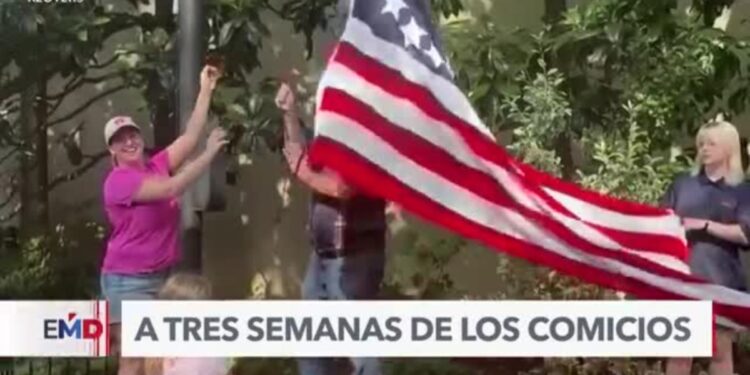 Candidatos a Casa Blanca buscan apoyo en estados indecisos