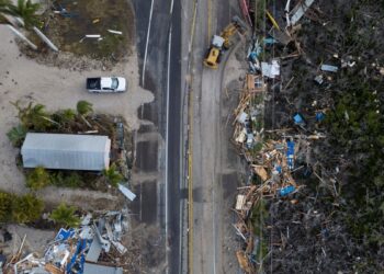 EN FOTOS | Huracán Milton: un día después de tocar tierra en Florida, Estados Unidos