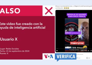 El grupo Wagner no advirtió a Erik Prince para que deje de involucrarse en Venezuela