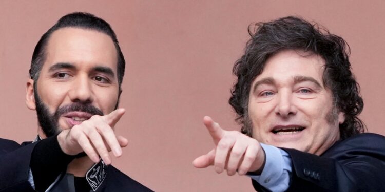 ¿Qué tienen en común los presidentes Nayib Bukele y Javier Milei?