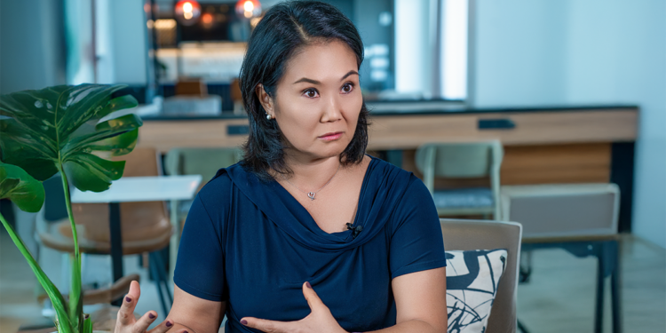 Keiko Fujimori no descarta candidatura presidencial en Perú, pero prioriza el consenso