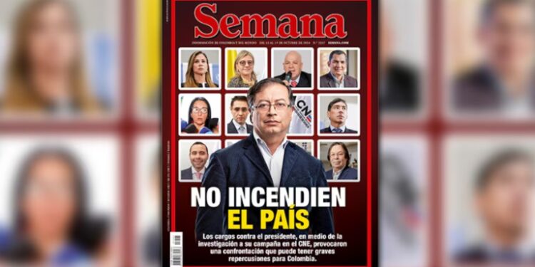 Semana: cargos contra Petro desataron una peligrosa confrontación en Colombia