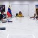 Vicepresidenta Rodríguez lidera encuentro con ministros del gabinete económico