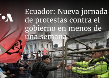 Nueva jornada de protestas contra el gobierno en menos de una semana