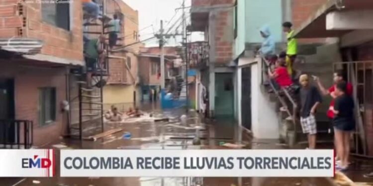Emergencia en 27 departamentos de Colombia por fuertes lluvias