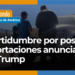 Las deportaciones masivas anunciadas por el presidente electo Donald Trump.