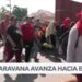 Migrantes en caravana avanzan hacia EEUU pese al triunfo de Trump