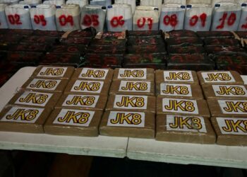 La Marina de México incauta 3,6 toneladas de cocaína en el Pacífico