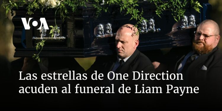 Las estrellas de One Direction acuden al funeral de Liam Payne
