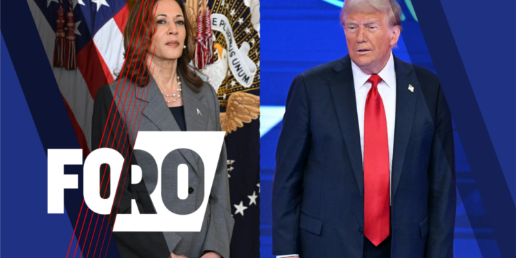 Harris Vs. Trump apelan a una nación dividida