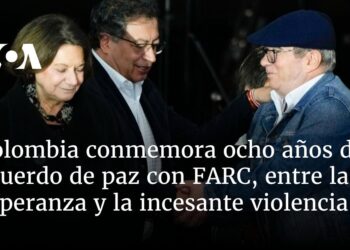 Colombia conmemora ocho años de acuerdo de paz con FARC, entre la esperanza y la incesante violencia