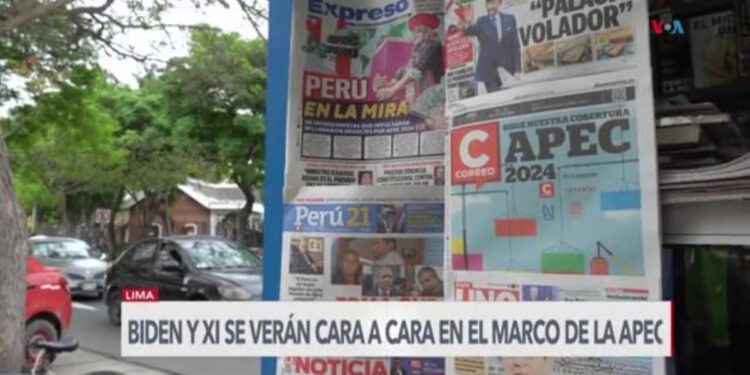 Biden y Xi se verán cara a cara durante la cumbre APEC en Lima