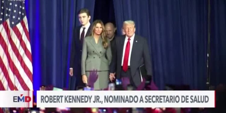 Trump nomina como secretario de Salud a Robert Kennedy Jr, escéptico antivacunas
