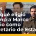 Trump confirma nominación del senador Marco Rubio para secretario de Estado