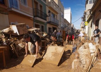 La Comunidad Valenciana, la más afectada por el temporal en España, vuelve a estar bajo alerta naranja por lluvias