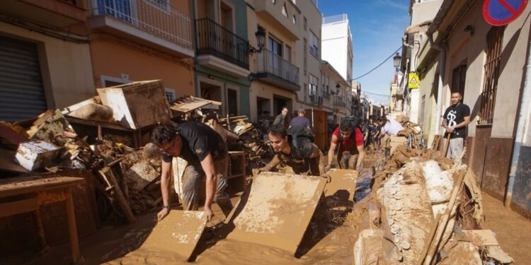La Comunidad Valenciana, la más afectada por el temporal en España, vuelve a estar bajo alerta naranja por lluvias