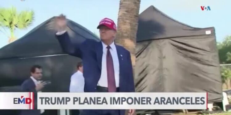 Trump planea imponer aranceles a importaciones de México, Canadá y China