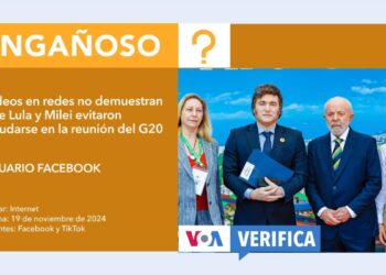 No, estos videos en redes no demuestran que Lula y Milei evitaron saludarse en la reunión de líderes del G20