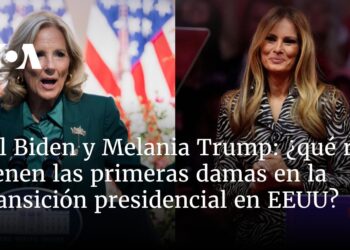 Jill Biden entrega el cargo a Melania Trump