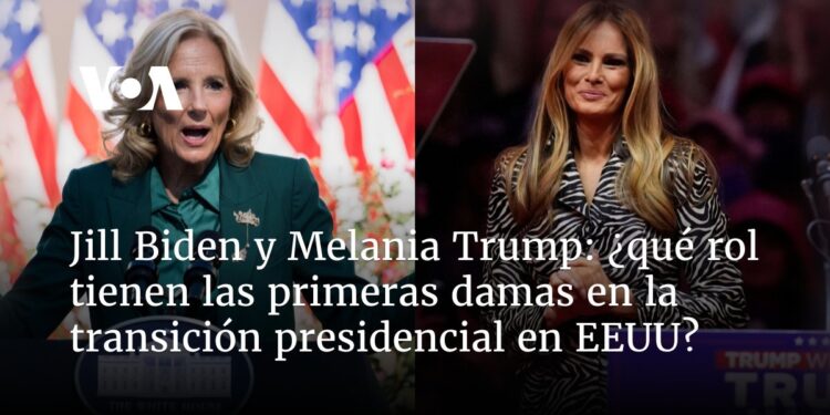 Jill Biden entrega el cargo a Melania Trump