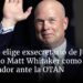 Trump elige exsecretario de Justicia interino Matt Whitaker como embajador ante la OTAN