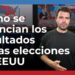 Cómo se cuentan los votos de las elecciones en EEUU y qué tienen que ver los medios