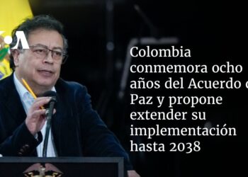 Colombia conmemora ocho años del Acuerdo de Paz y propone extender su implementación hasta 2038