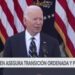 Biden asegura transición de poder ordenada y pacífica en EEUU