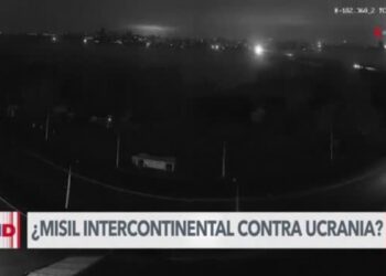 Kiev acusa Rusia de lanzar un misil balístico intercontinental