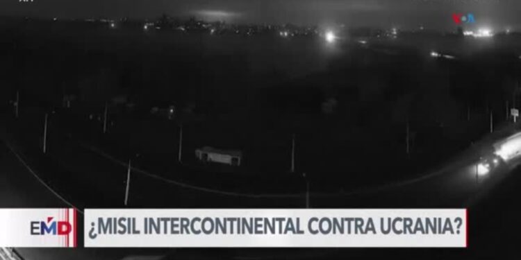 Kiev acusa Rusia de lanzar un misil balístico intercontinental