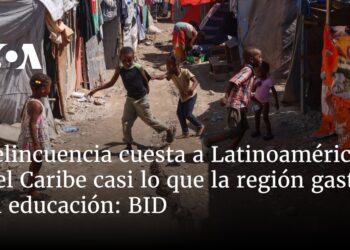 Delincuencia cuesta a Latinoamérica y el Caribe casi lo que la región gasta en educación: BID