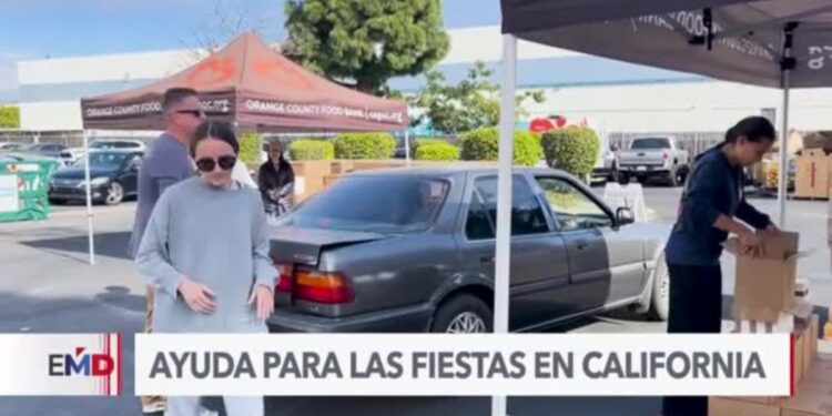 Banco de alimentos lleva esperanza a familias necesitadas en California