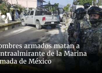 Hombres armados matan a contraalmirante de la Marina armada de México