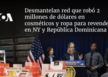 Desmantelan red que robó 2 millones de dólares en cosméticos y ropa para revender en NY y República Dominicana