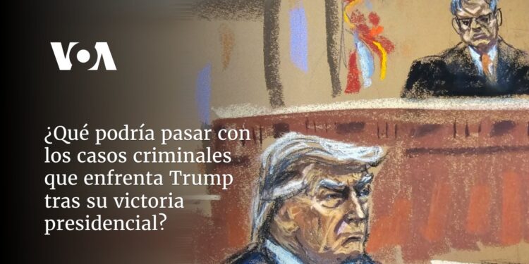 ¿Qué podría pasar con los casos criminales que enfrenta Trump tras su victoria presidencial?