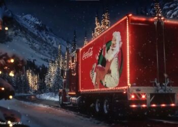 Coca-Cola reemplaza por primera vez su icónico anuncio navideño con una obra de IA